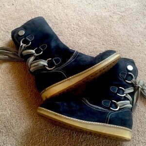 Stylish Black Kids Boots